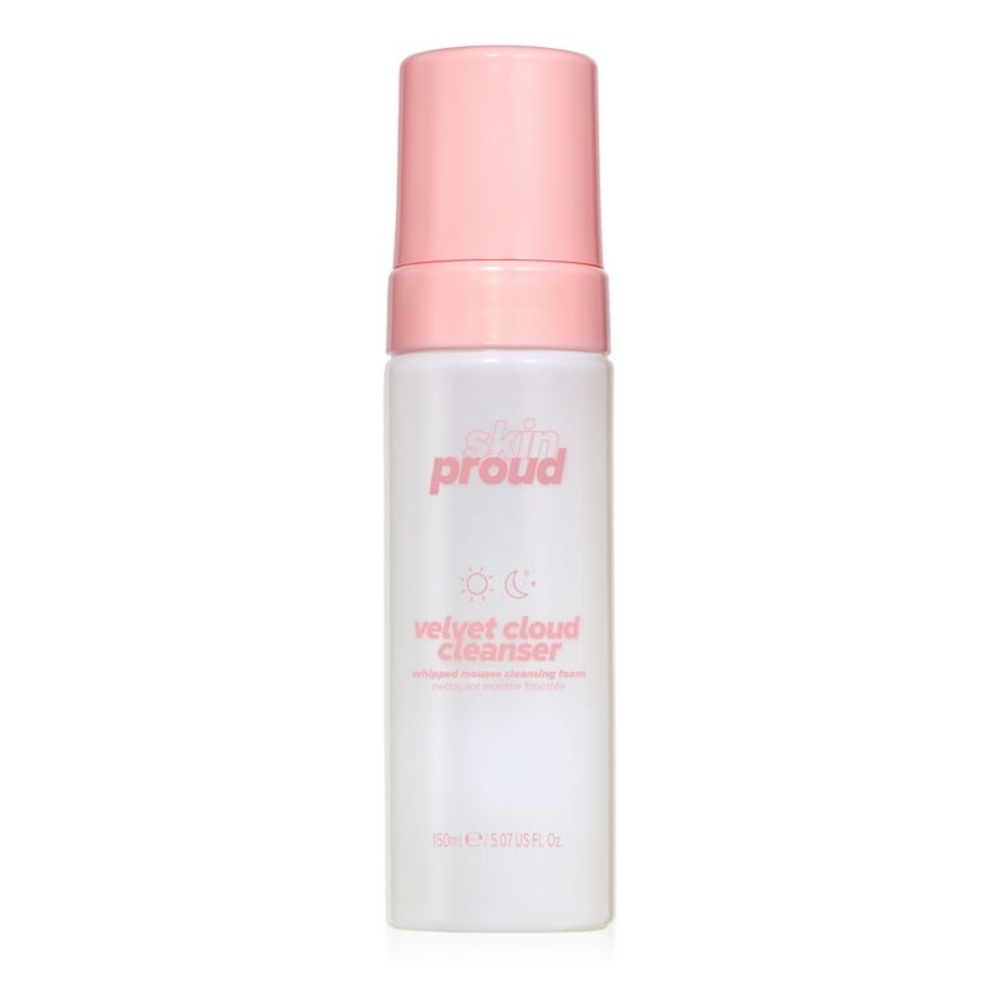 Skin Proud Velvet Cloud, Foaming Facial Cleanser, 100% Vegan, 5.07 fl oz